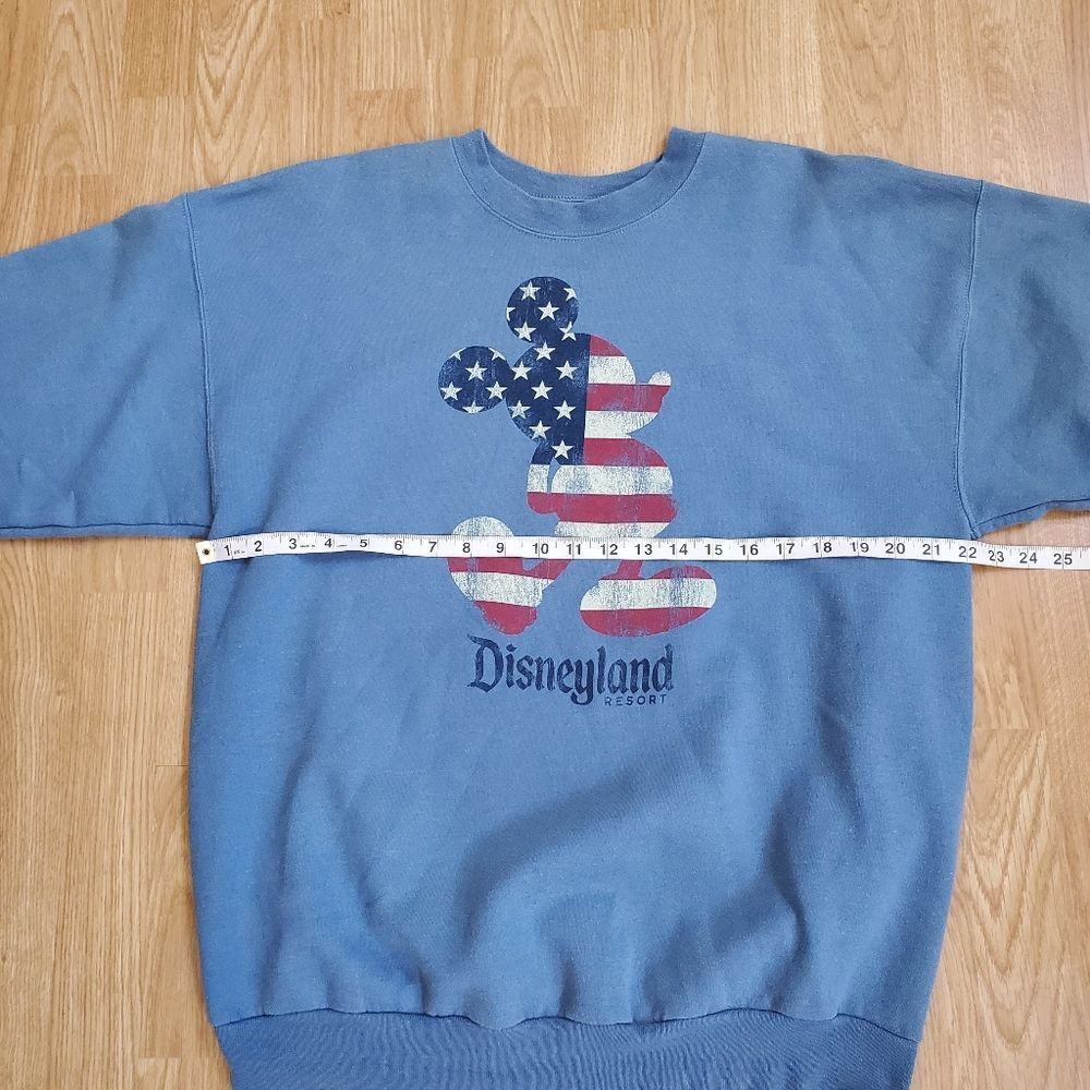 Disneyland By Hanes Crewneck Sweatshirt Sz Lg - Picture 8 of 11